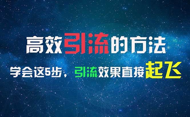 （11776期）高效引流的方法，可以帮助你日引300+创业粉，一年轻松收入30万，比打工强-问小徐资源库