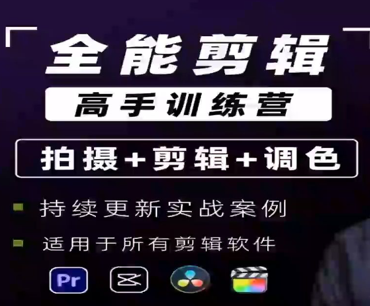 阿晖全能剪辑高手训练营2023年（价值699元）-问小徐资源库