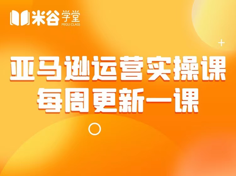 米谷学堂-亚马逊运营实操课2024年12月-问小徐资源库