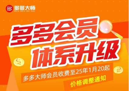 多多大师泓一弟子班拼多多实操陪跑特训营2024年12月(价值4999元)-问小徐资源库