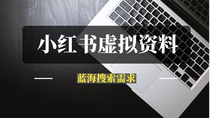 洞悉蓝海搜索需求，把小红书当淘宝，卖虚拟资料实现被动收入闭环，实战复盘-问小徐资源库